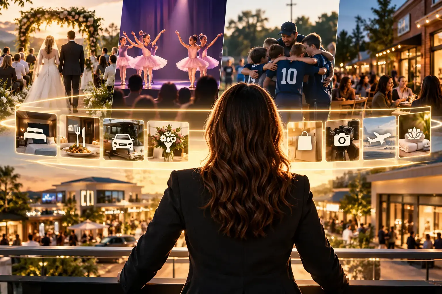 An Audience Owner overseeing connected event communities and contextual vendor offers