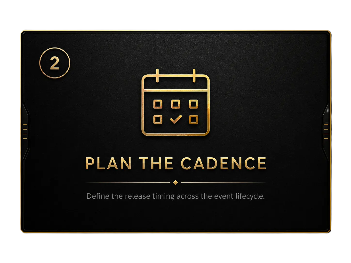 Plan the cadence phase
