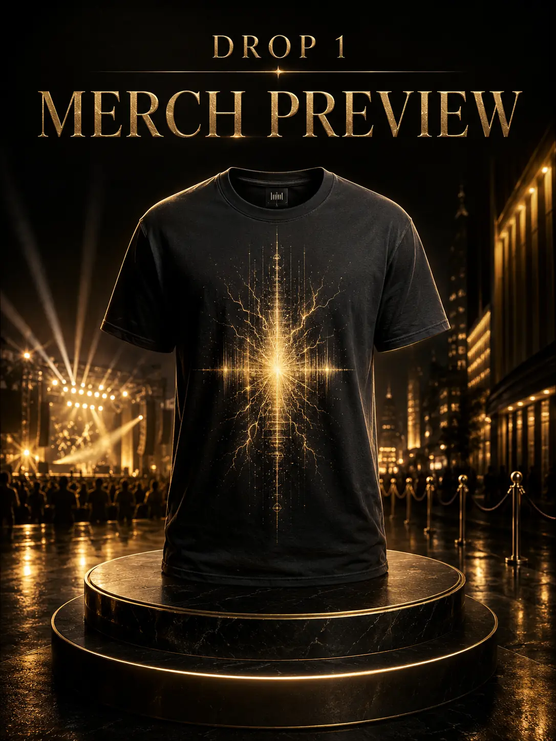 Premium merchandise drop