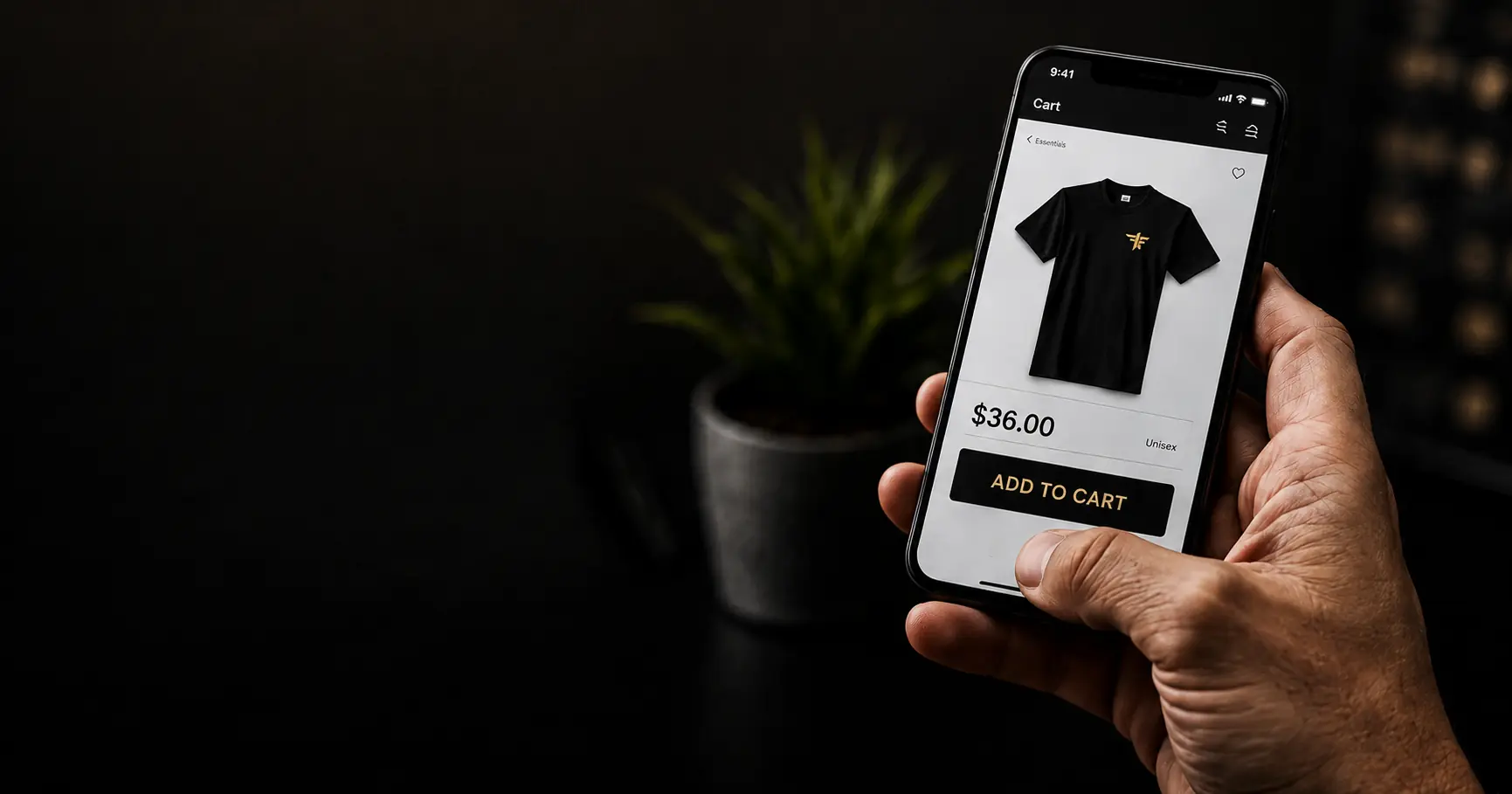 Approved event product shown through the licensed commerce layer